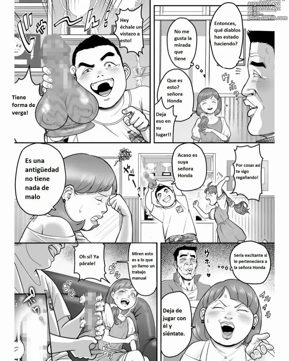 Page 4 of doujinshi Ore, Honda no Babaa ni Nacchimatta!