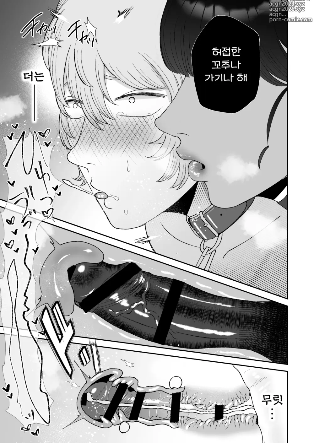 Page 33 of doujinshi 나는 마조가 매우 취향인 누나의 완구