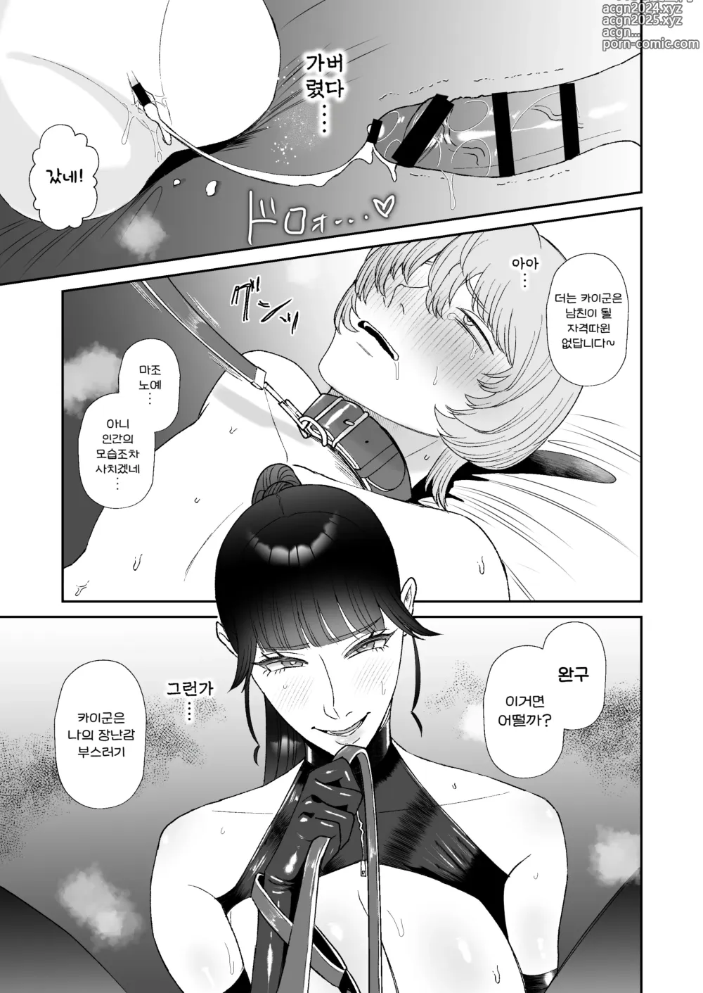 Page 35 of doujinshi 나는 마조가 매우 취향인 누나의 완구