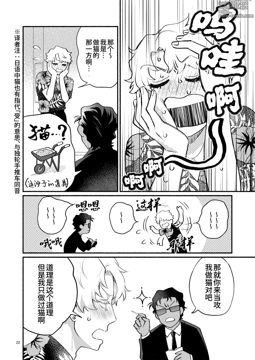 Page 22 of doujinshi 被附身的男人-干部无论如何都想被部下干- (decensored)