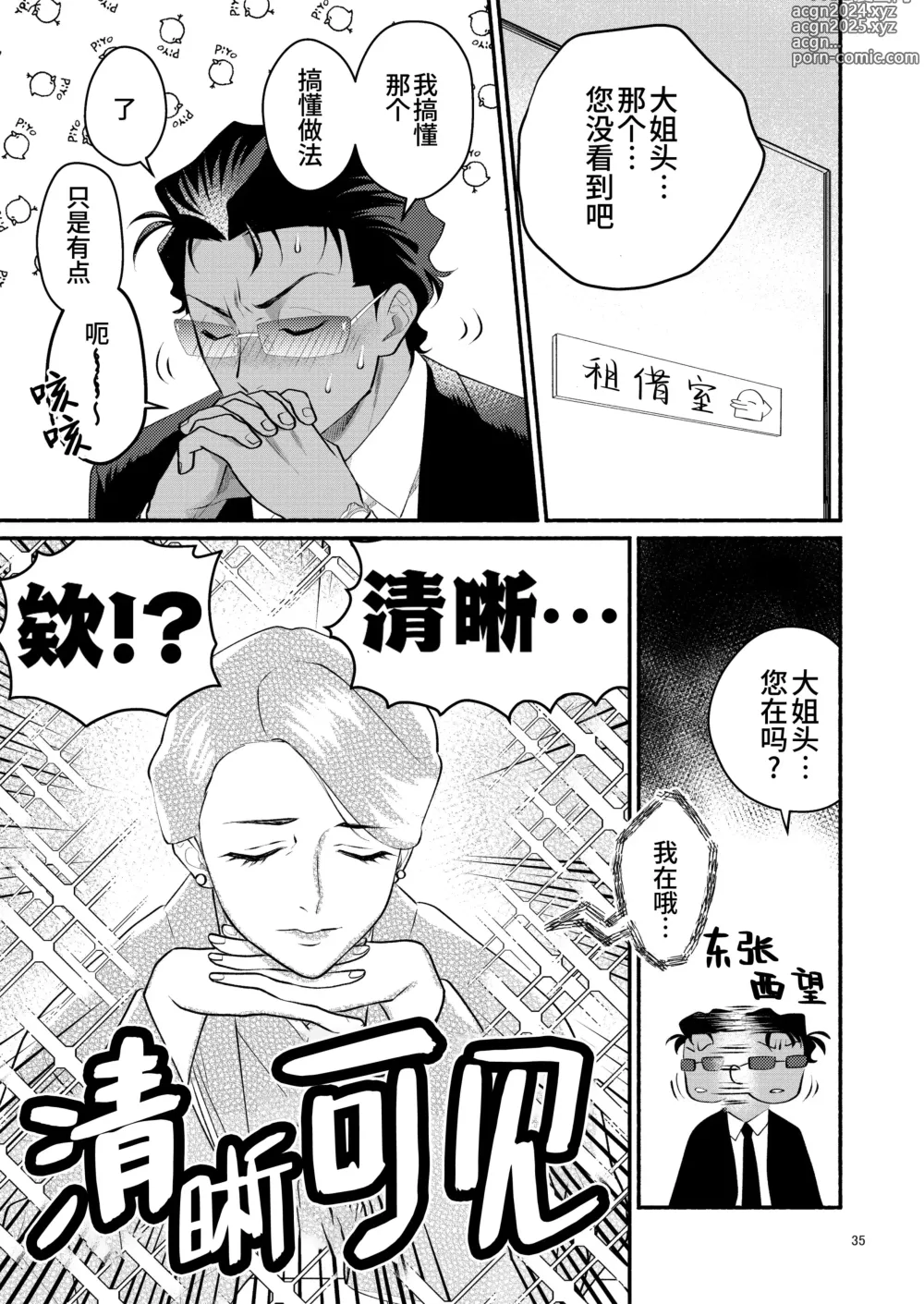 Page 35 of doujinshi 被附身的男人-干部无论如何都想被部下干- (decensored)