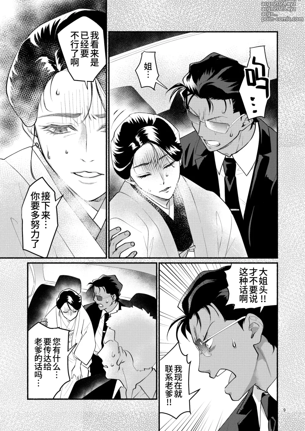 Page 9 of doujinshi 被附身的男人-干部无论如何都想被部下干- (decensored)