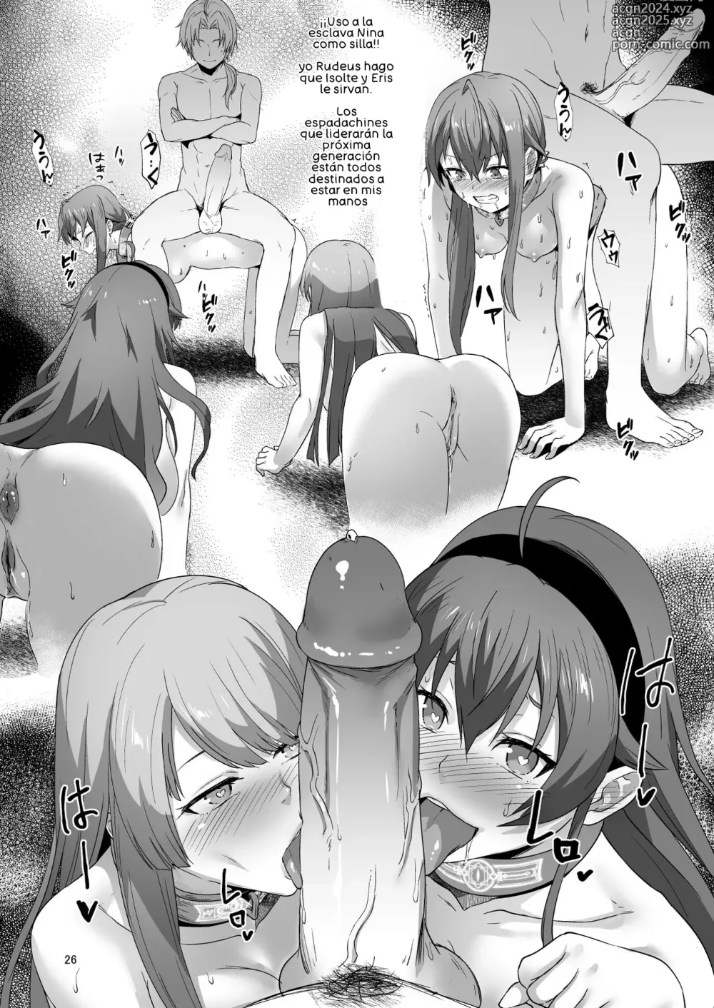 Page 25 of doujinshi Fushoku Tensei 2 ~Si tu Alma Cambia, me Pondré en Serio~