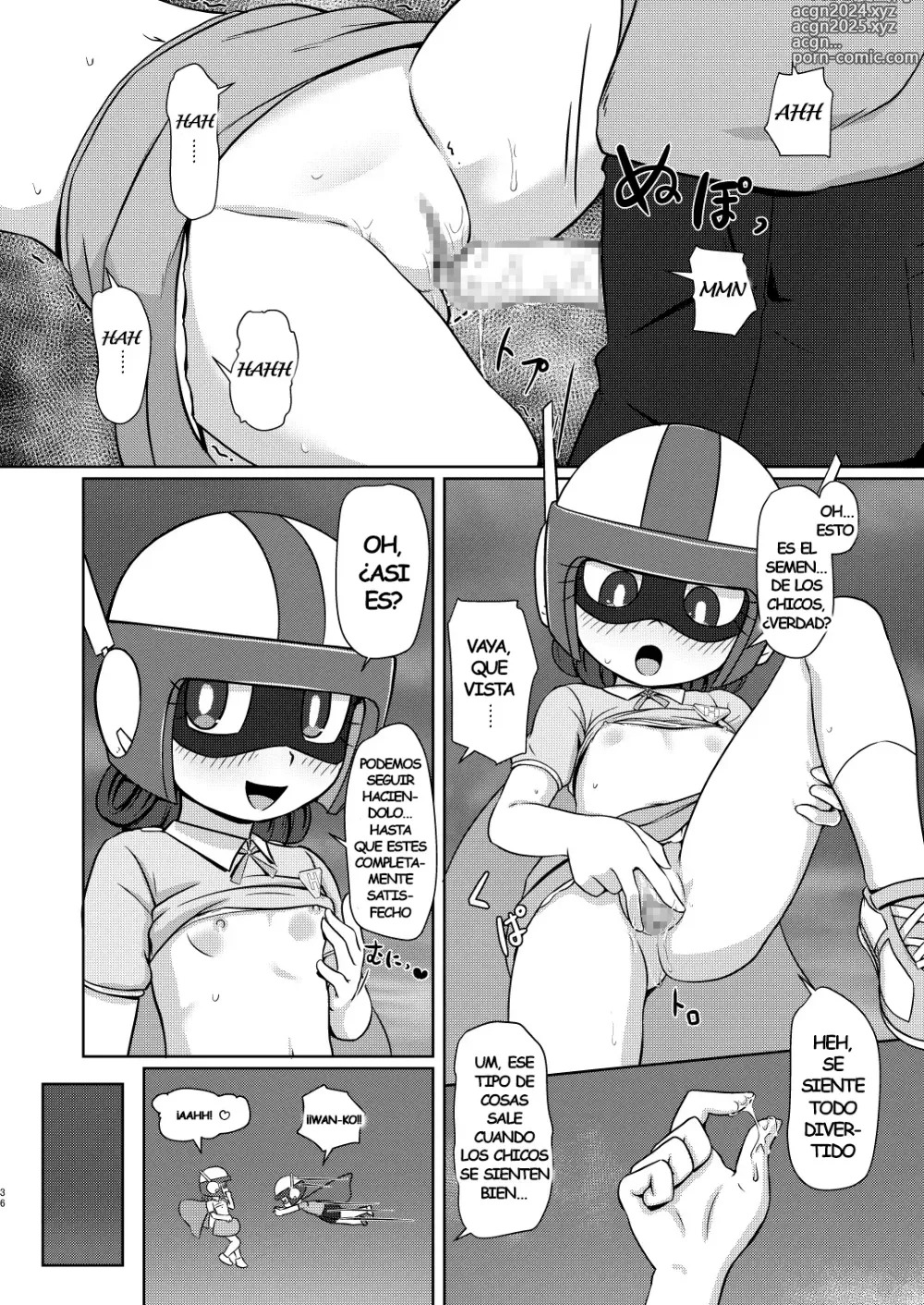 Page 35 of doujinshi Boku no Wanko Zenpen