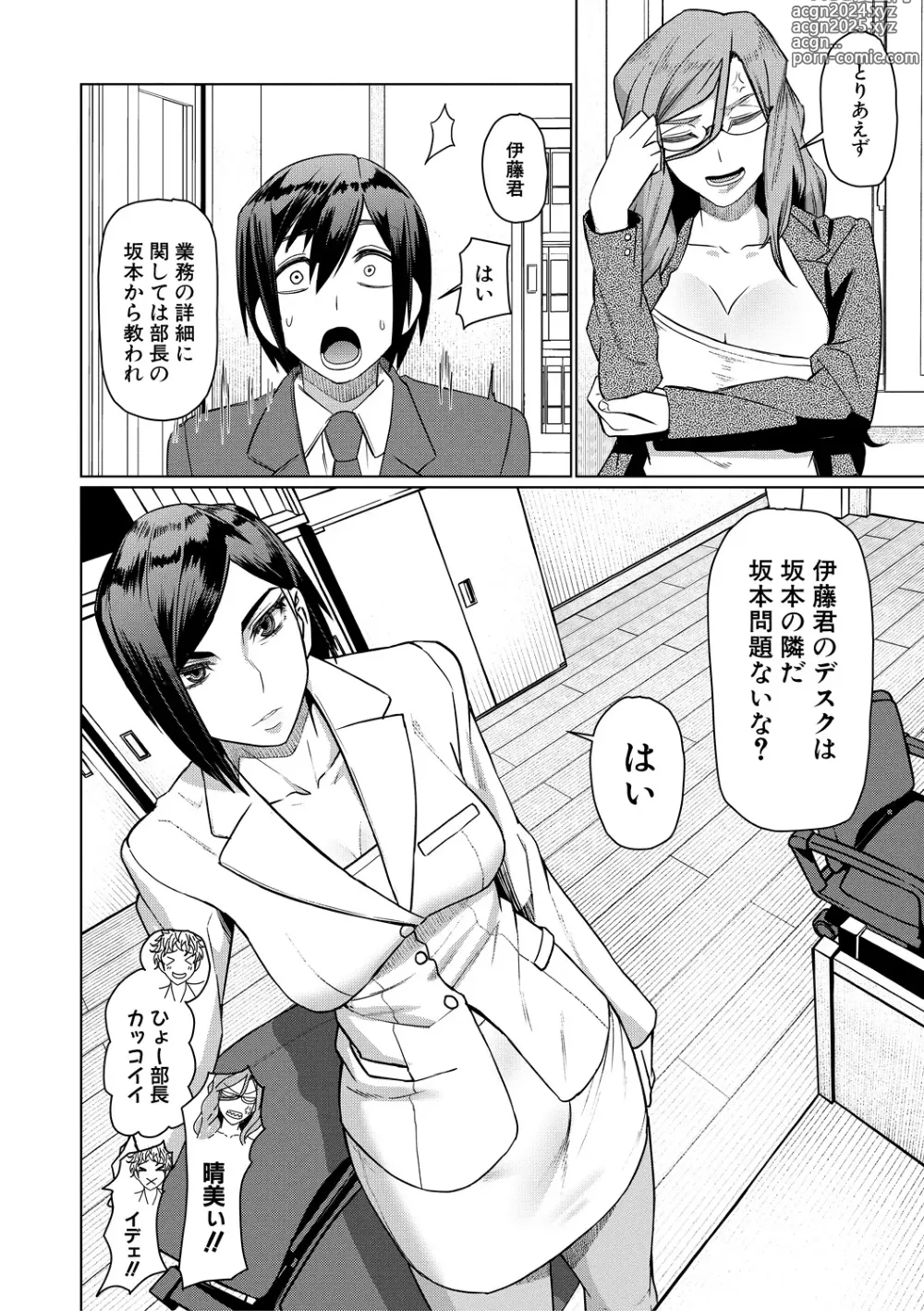 Page 6 of manga Idousaki wa Inran OL Darake no Harem Shokuba Da