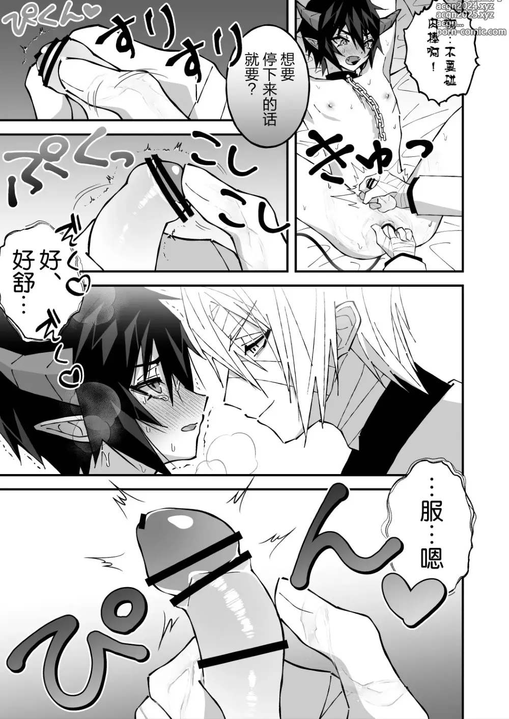 Page 27 of doujinshi 乳首ぬるぬる性感天罰-悪魔で天使-