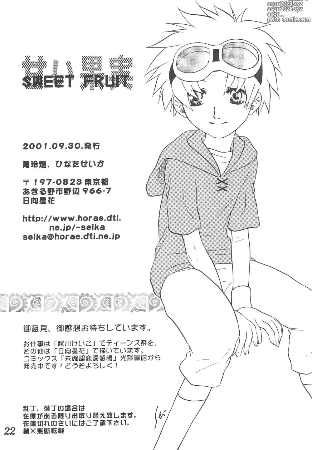 Page 24 of doujinshi SWEET FRUIT