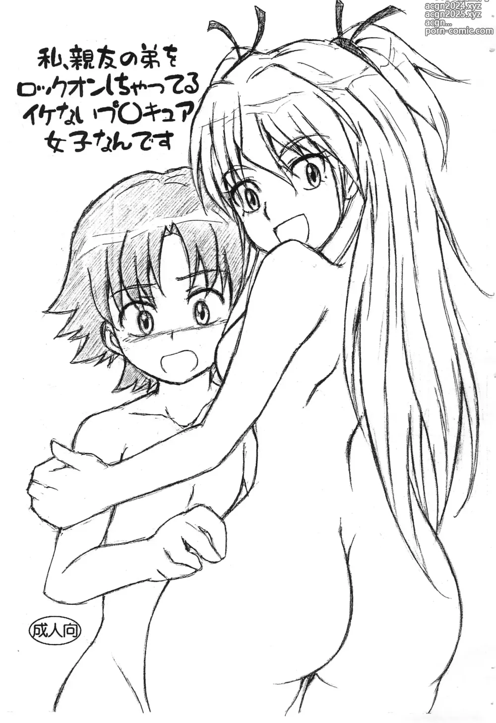 Page 2 of doujinshi Watashi, Shinyuu no Otouto o Lock-on shichatteru Ikenai Precure Joshi nan desu