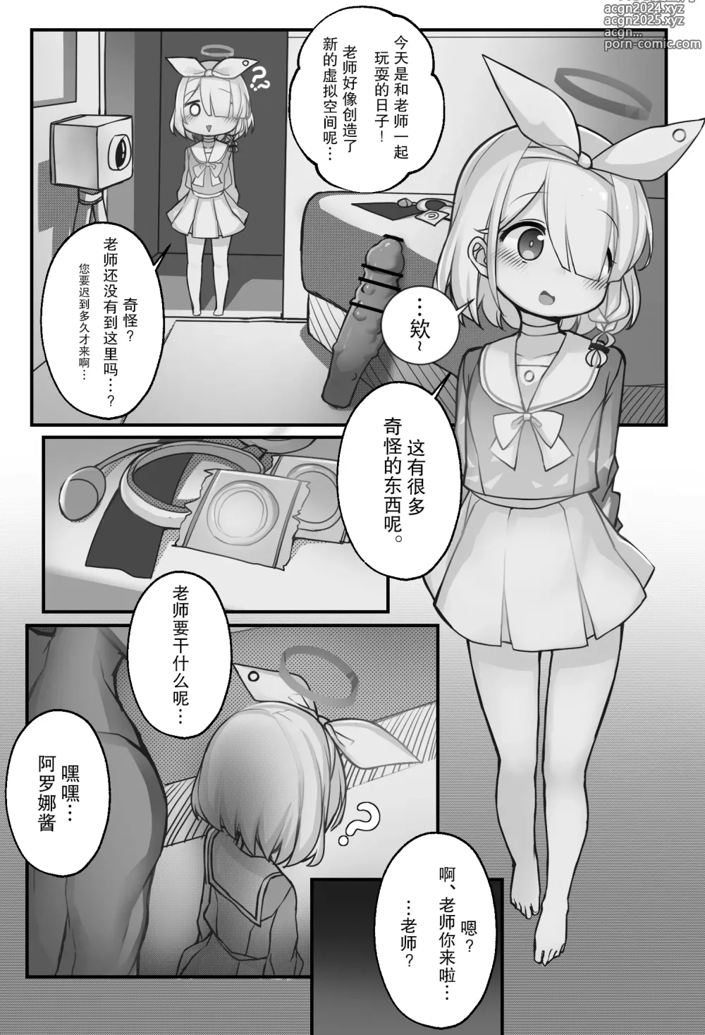 Page 1 of doujinshi Onaho Arona