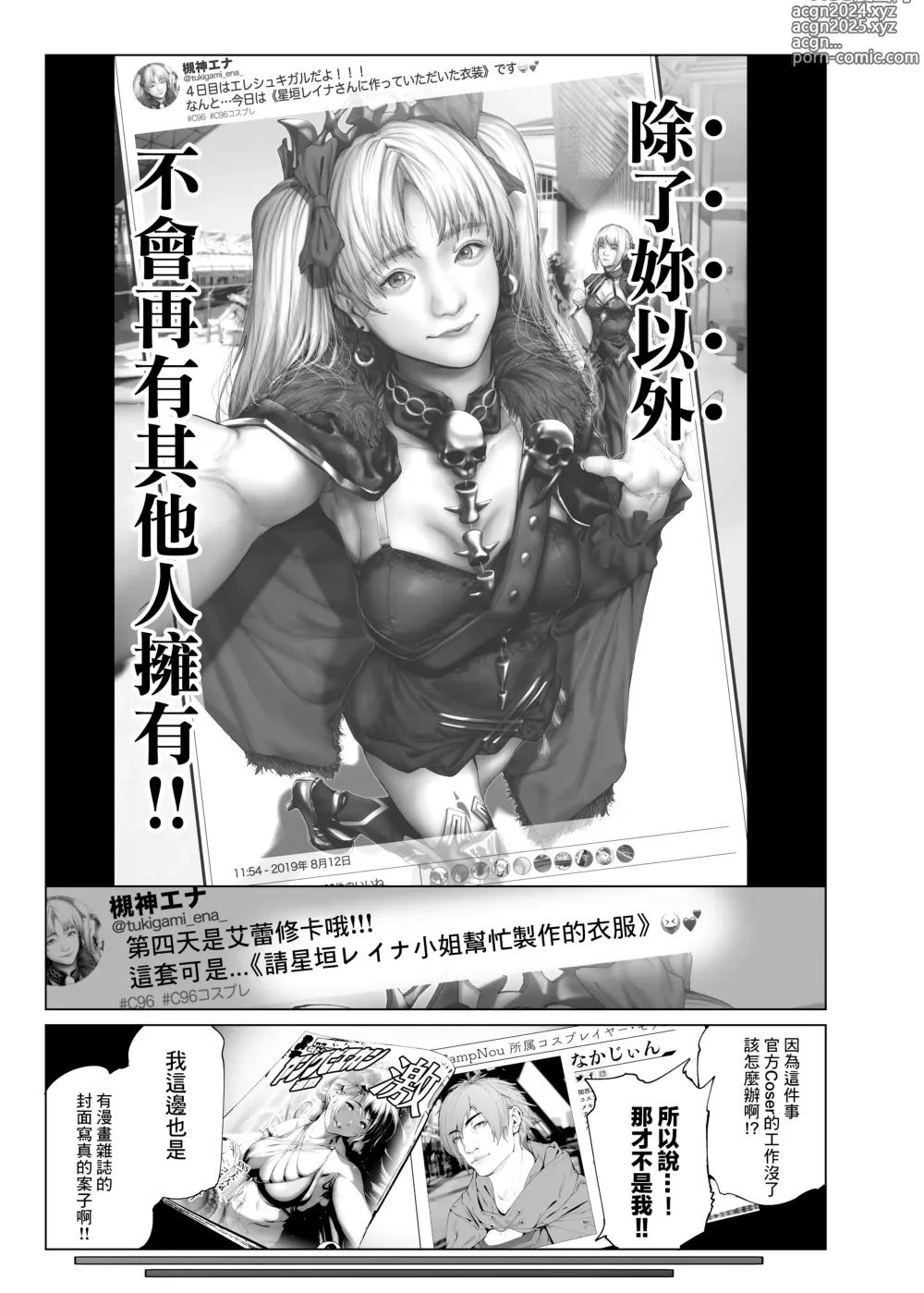 Page 32 of doujinshi Cos wa Midara na Kamen Ninki Ikemen Layer no SeFri Ken Ishou Seisaku Tantou no Zoukei Layer wa Honmei Kanojo no Yume o Miru ka