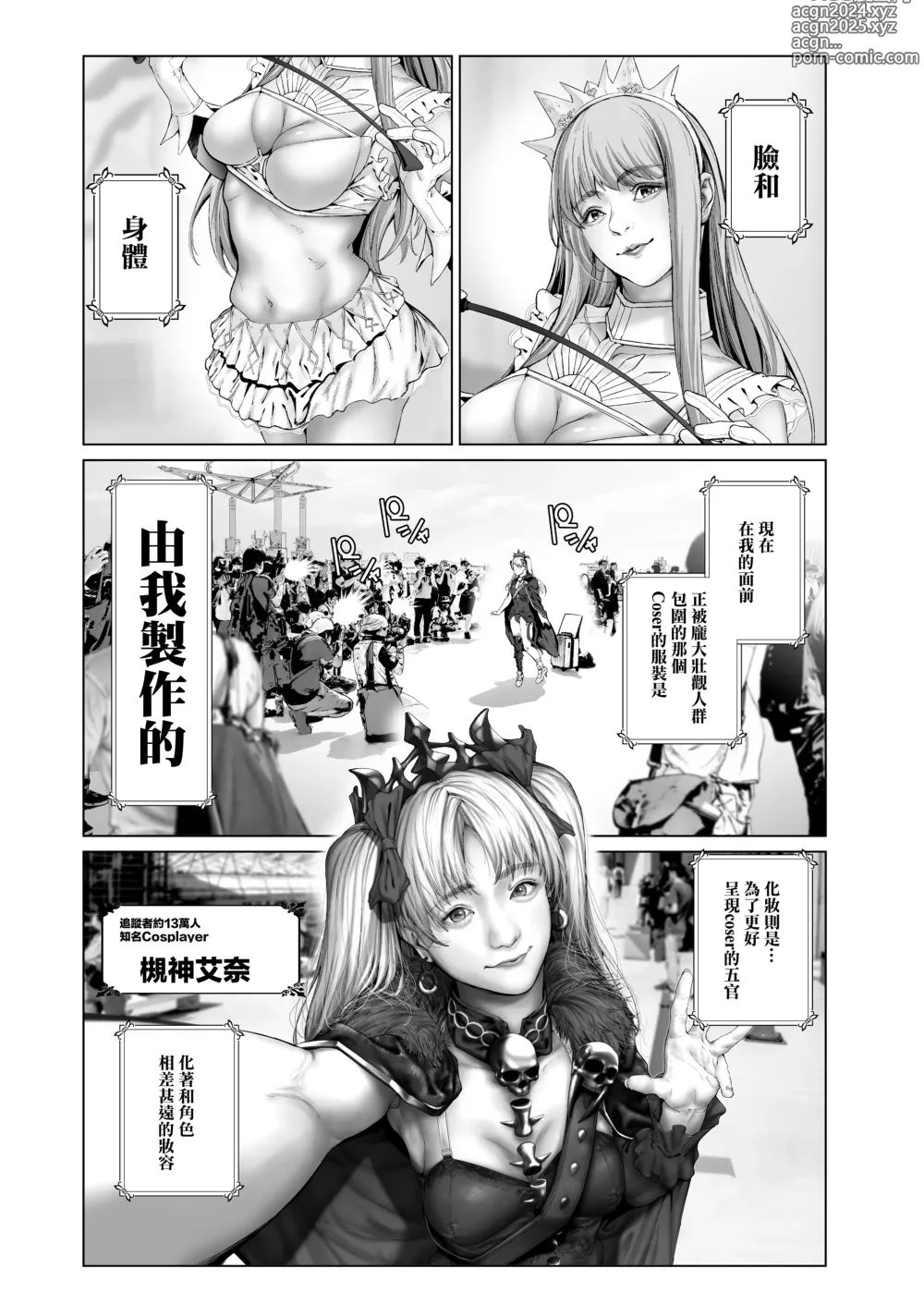 Page 8 of doujinshi Cos wa Midara na Kamen Ninki Ikemen Layer no SeFri Ken Ishou Seisaku Tantou no Zoukei Layer wa Honmei Kanojo no Yume o Miru ka