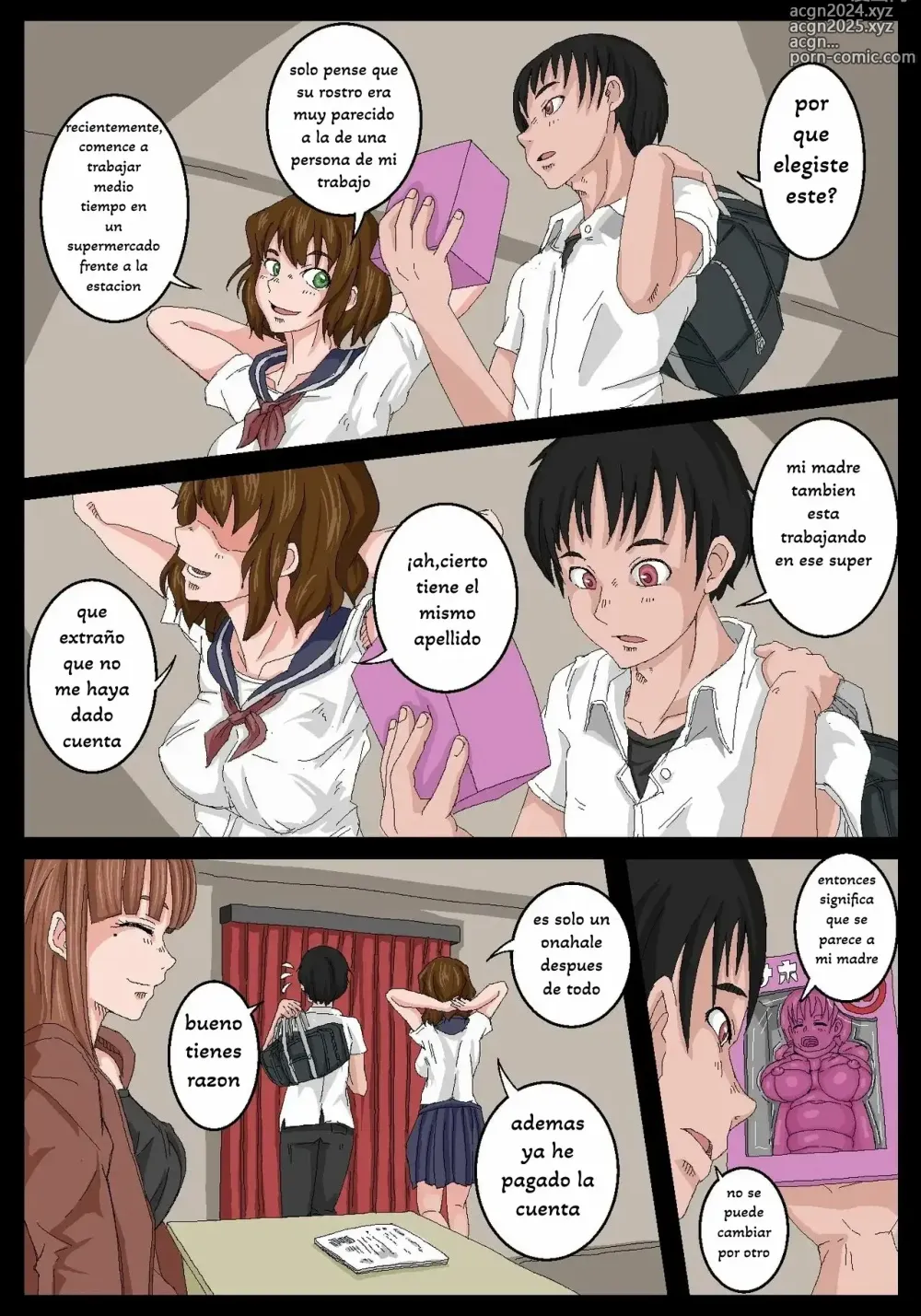 Page 2 of doujinshi Onaho Senpai. EXTRA. 01