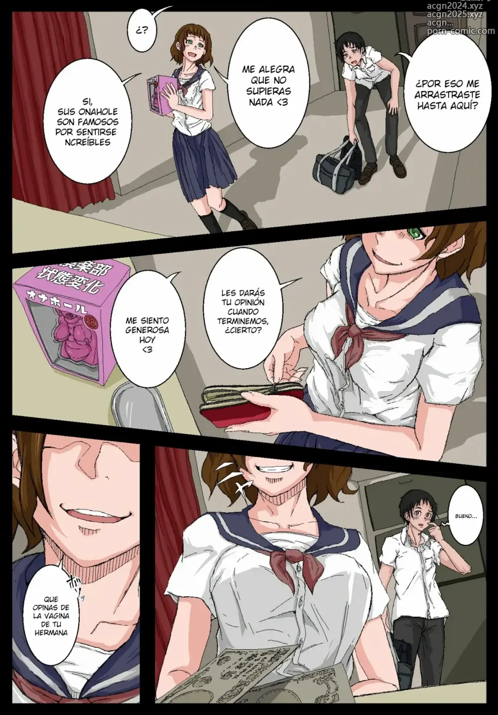 Page 24 of doujinshi Onahole Senpai.