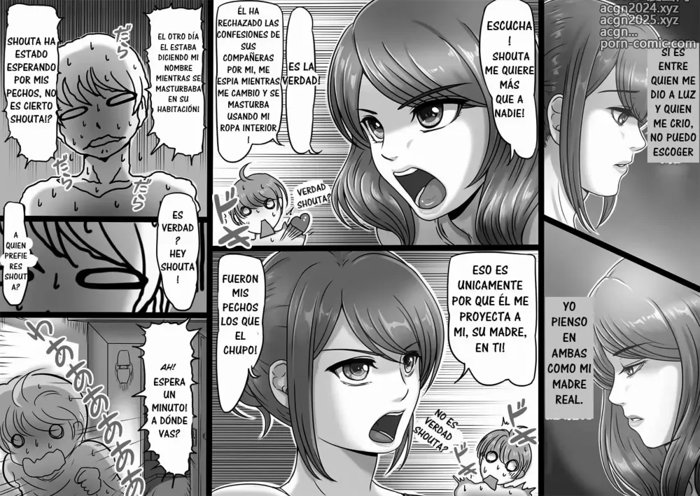 Page 5 of doujinshi Sandwiched entre dos mamás