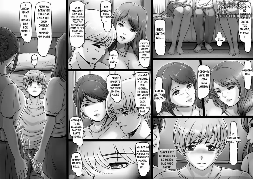 Page 7 of doujinshi Sandwiched entre dos mamás