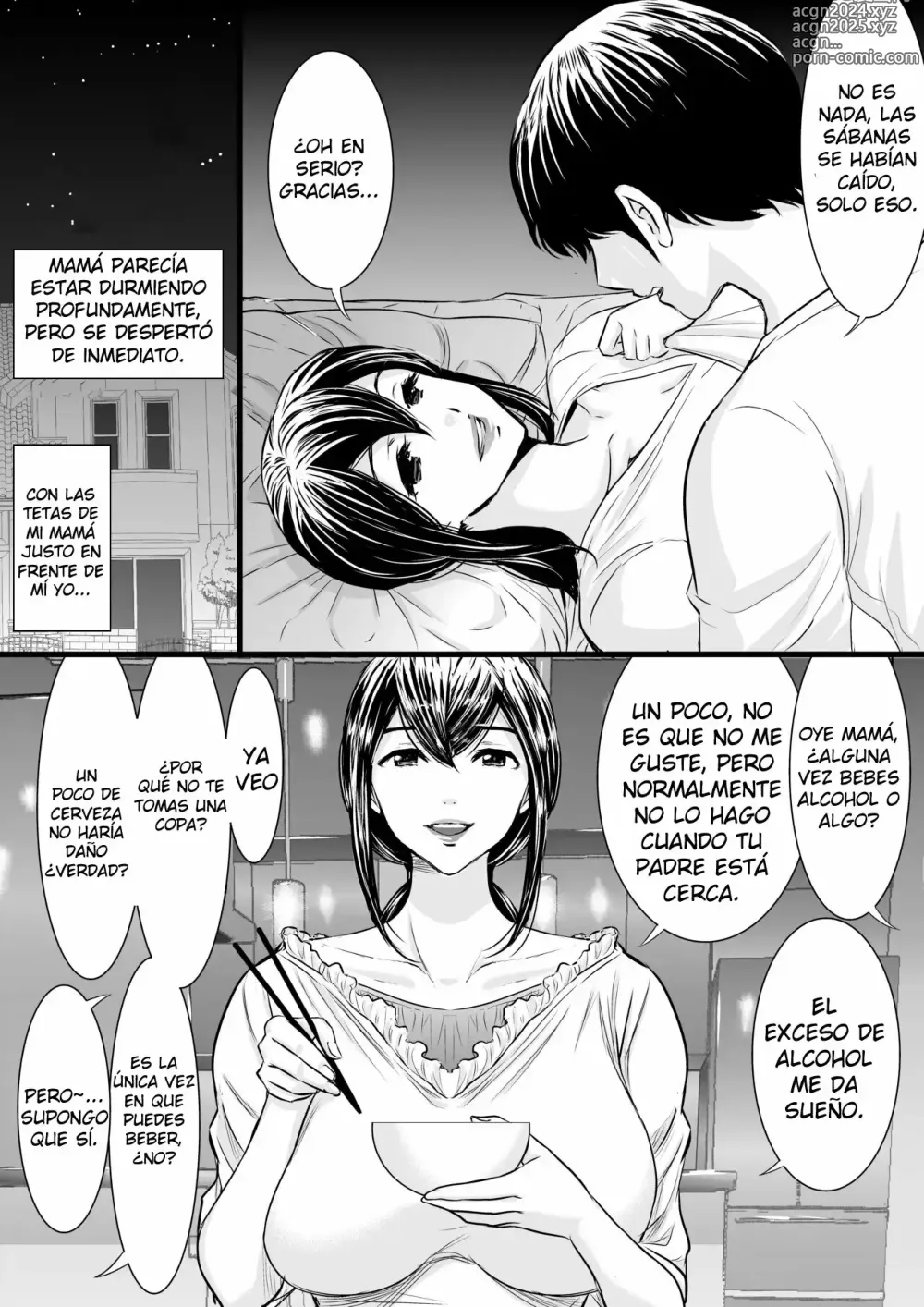 Page 12 of doujinshi Violating Mother - Taking advantage of my gentle mother