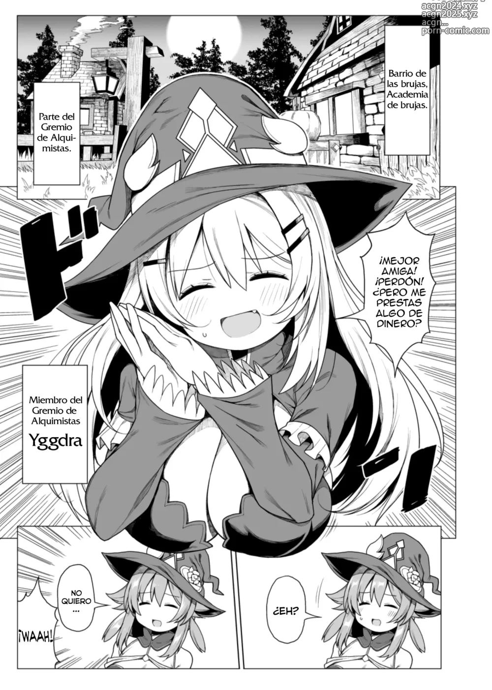 Page 4 of doujinshi Tentacle Witch Craft