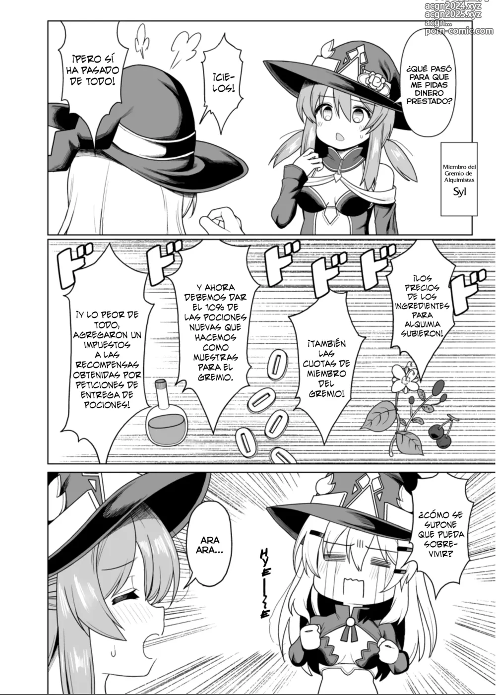 Page 5 of doujinshi Tentacle Witch Craft