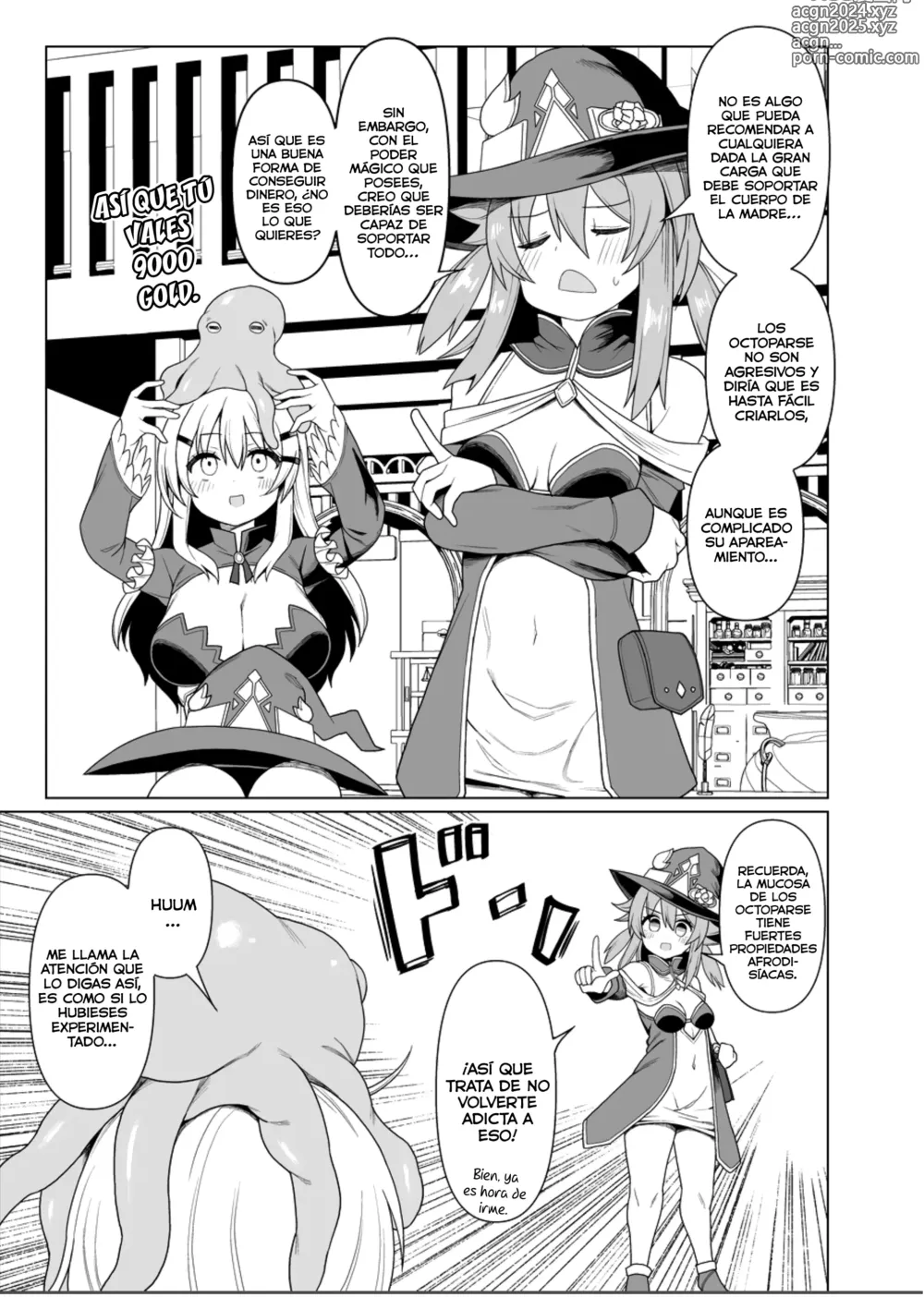 Page 8 of doujinshi Tentacle Witch Craft