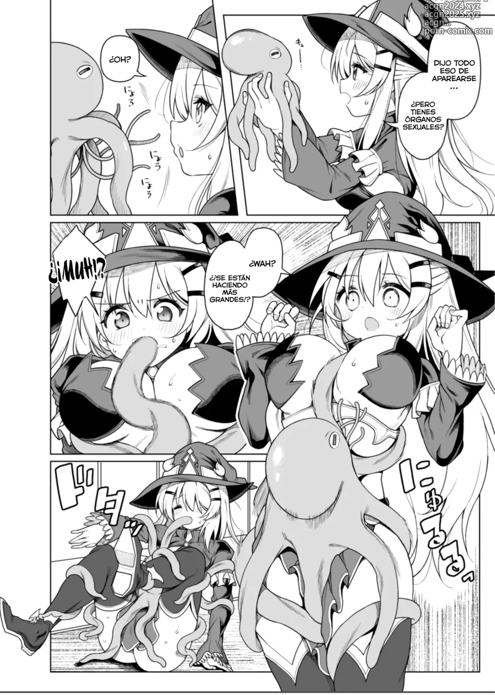 Page 9 of doujinshi Tentacle Witch Craft