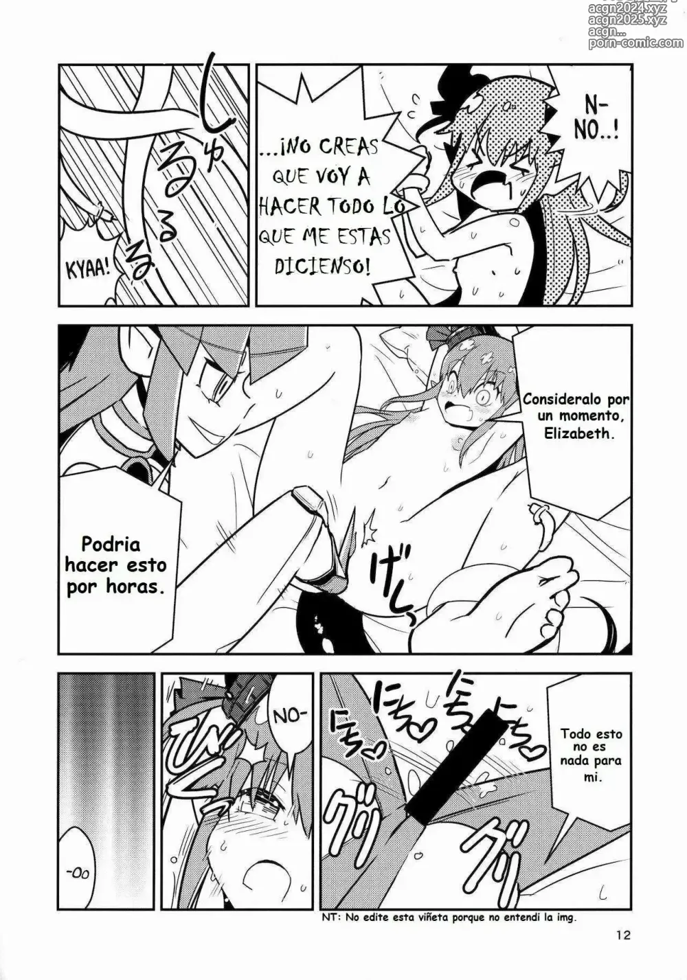 Page 11 of doujinshi Eliza VS Futanari Mecha-Eliza