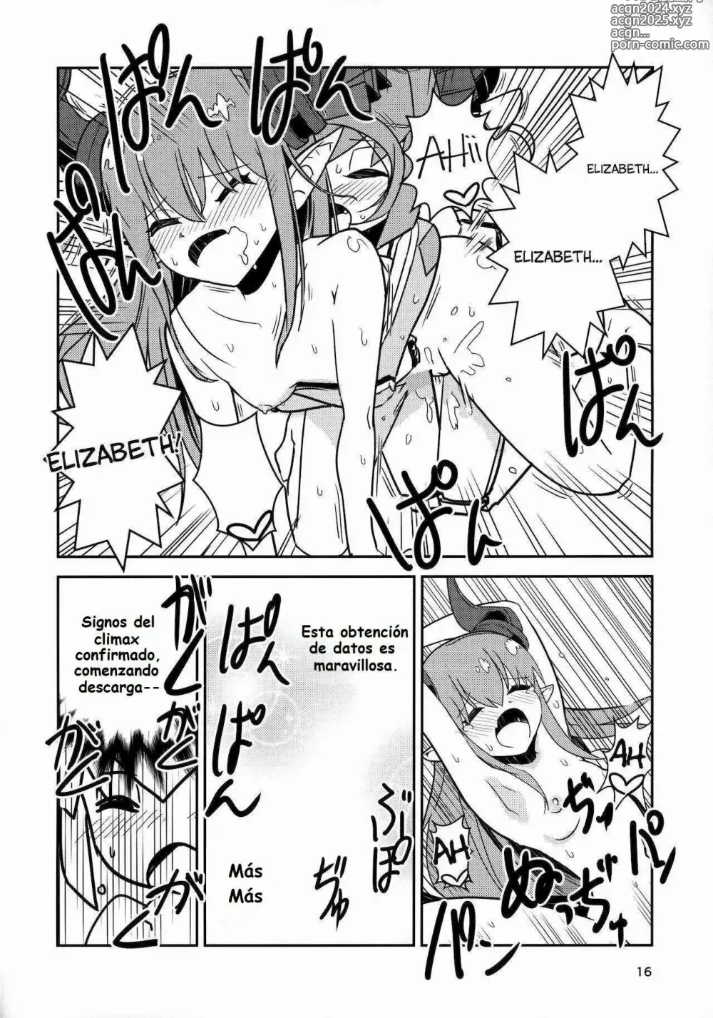 Page 15 of doujinshi Eliza VS Futanari Mecha-Eliza