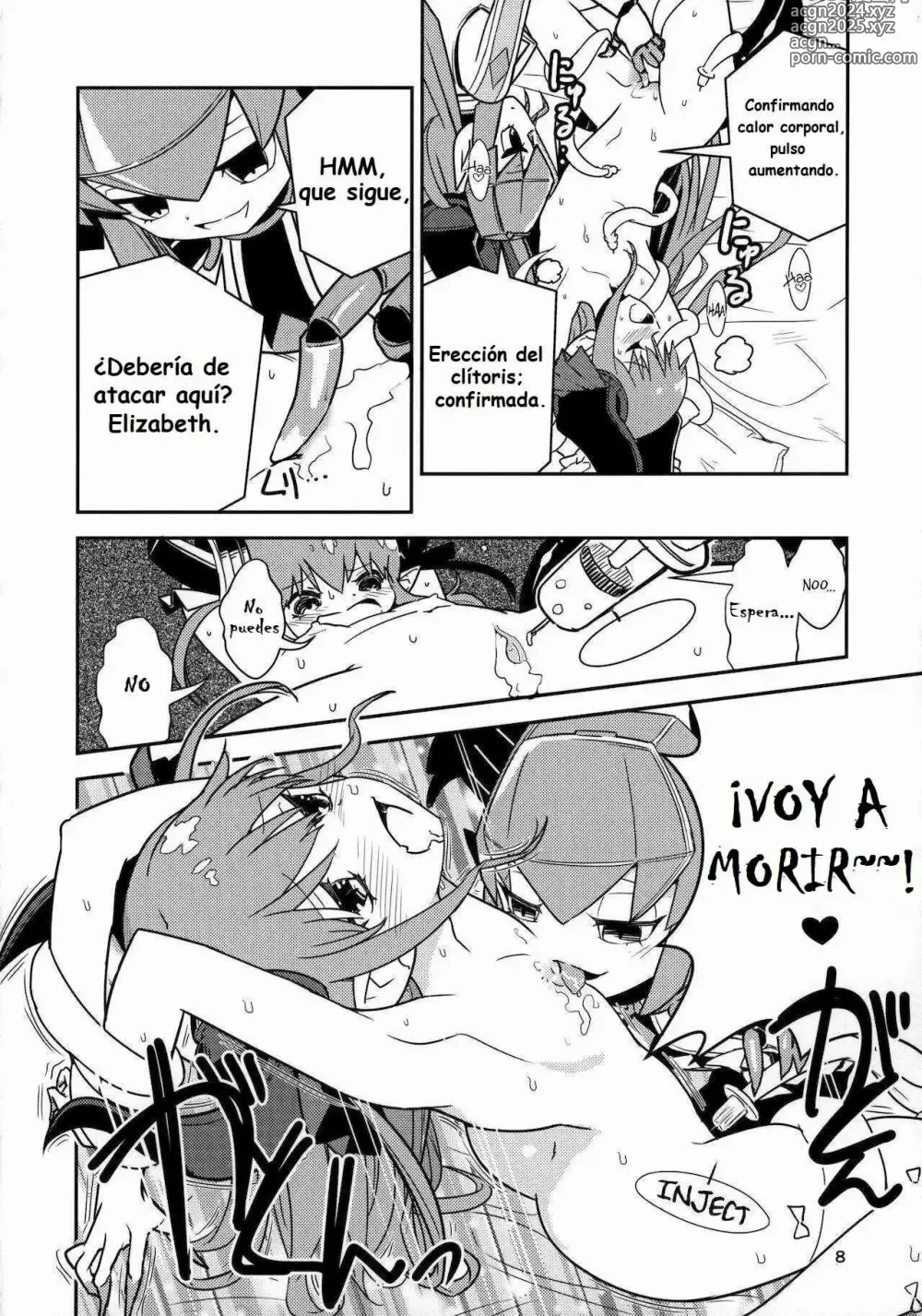 Page 7 of doujinshi Eliza VS Futanari Mecha-Eliza