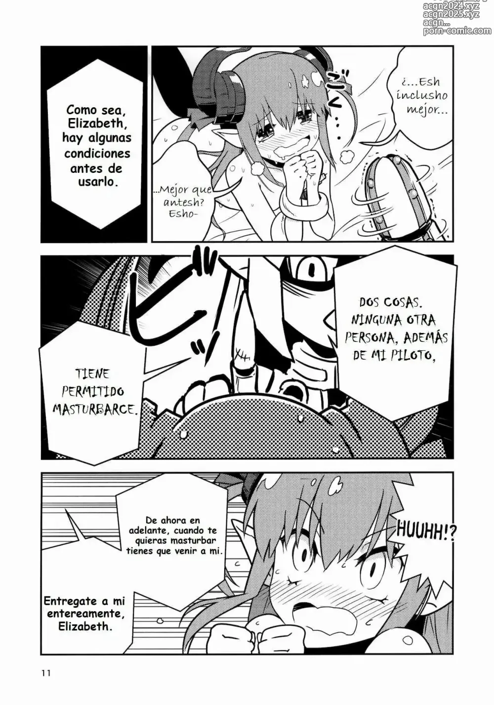 Page 10 of doujinshi Eliza VS Futanari Mecha-Eliza