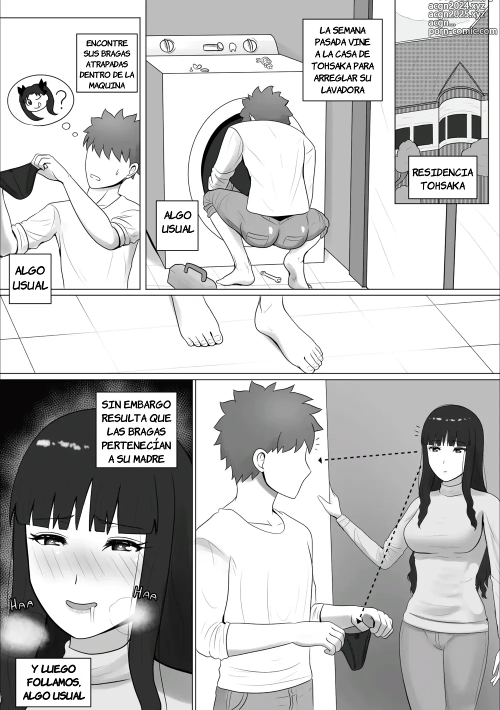 Page 2 of doujinshi Tosaka-ke Oyakodon