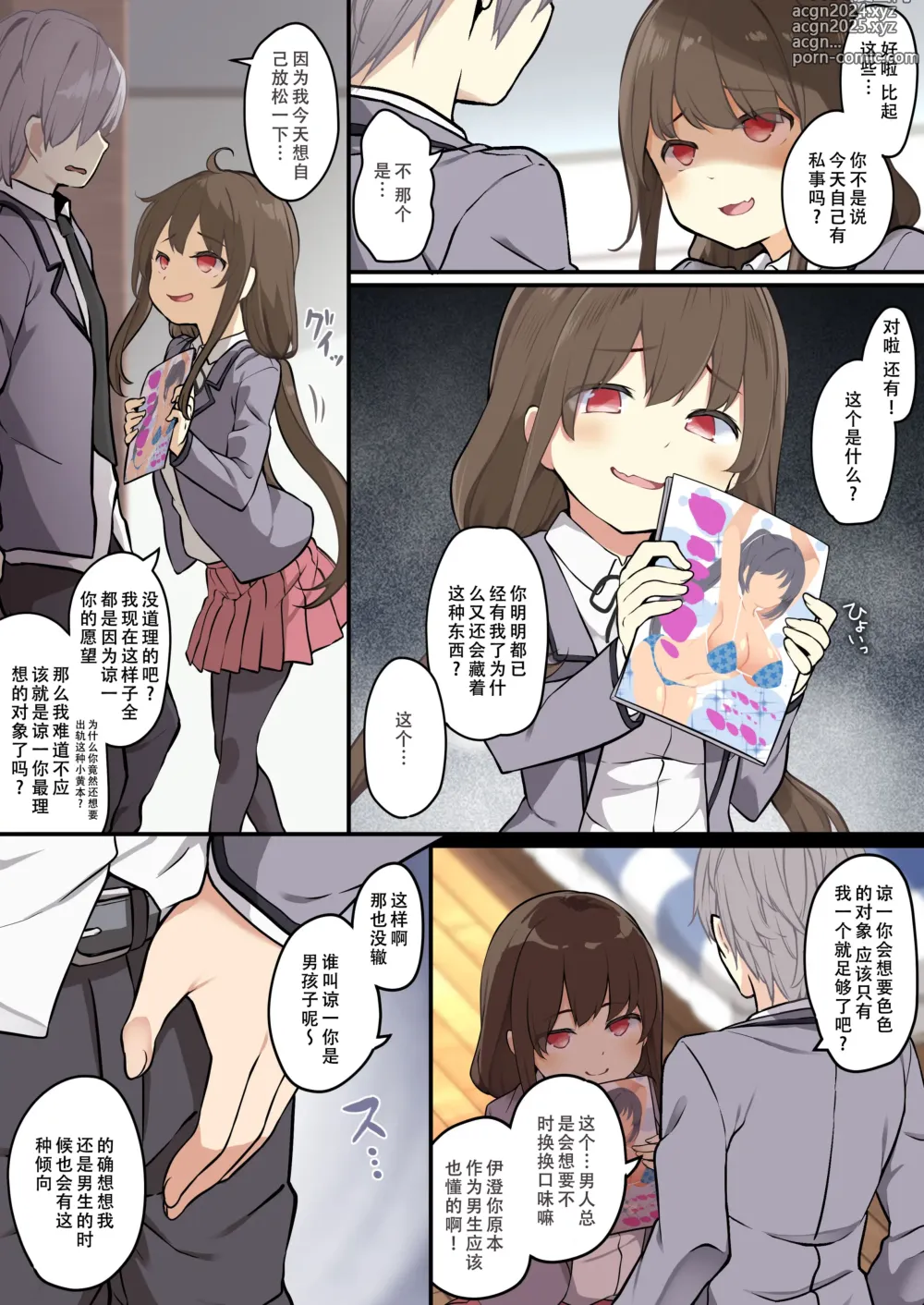 Page 24 of doujinshi Yuujin o Ore no koto ga Daisuki na Onna no Ko ni Kaihen shitara Yandere-ka shite Ore Made Onna no Ko ni sareta Ken