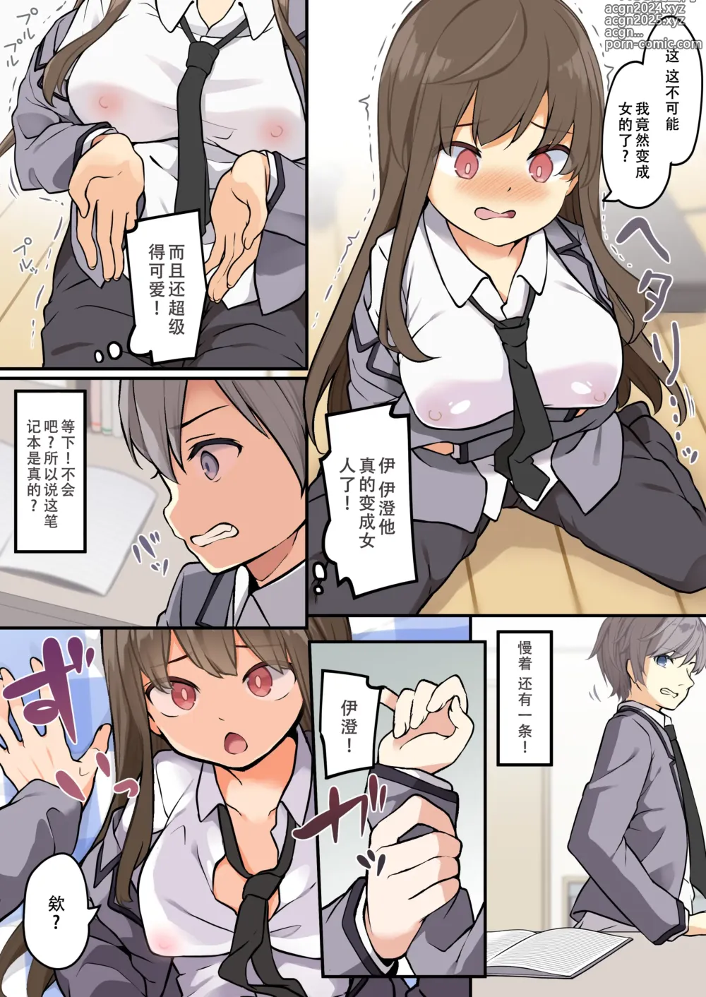 Page 7 of doujinshi Yuujin o Ore no koto ga Daisuki na Onna no Ko ni Kaihen shitara Yandere-ka shite Ore Made Onna no Ko ni sareta Ken