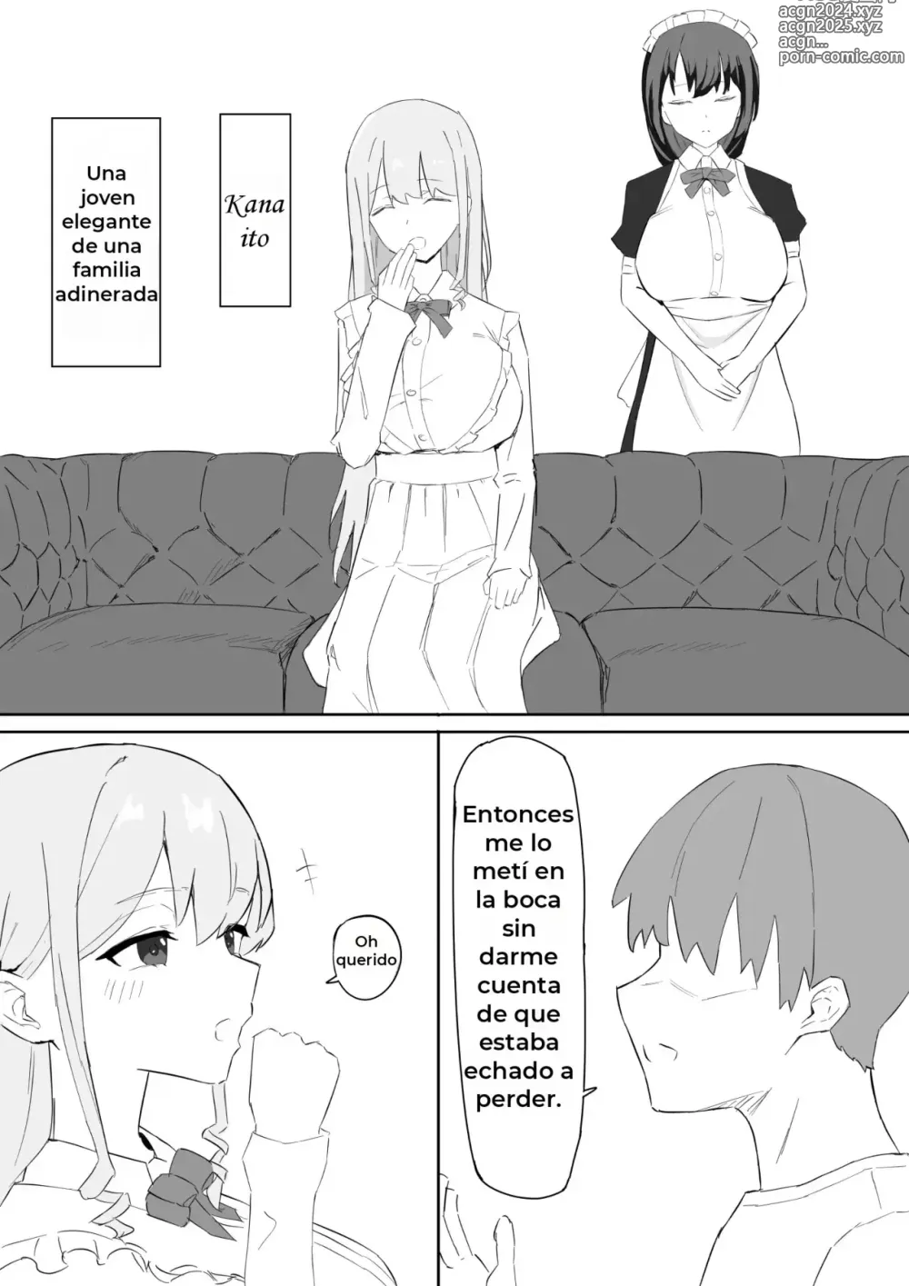 Page 2 of doujinshi La Historia sobre una Joven y su Sirvienta