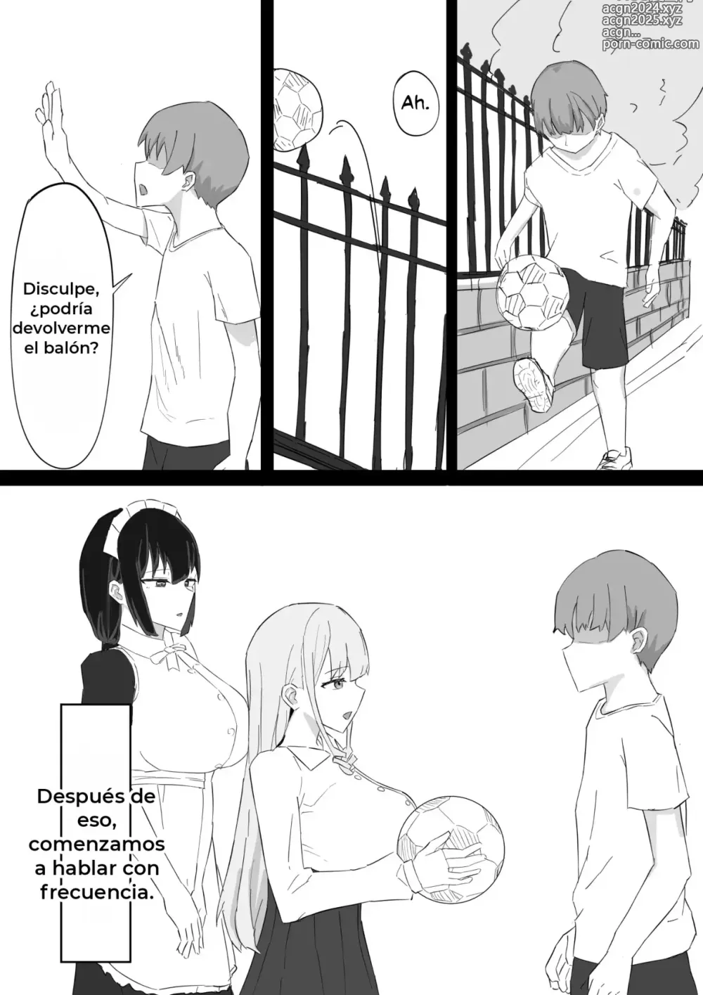 Page 3 of doujinshi La Historia sobre una Joven y su Sirvienta