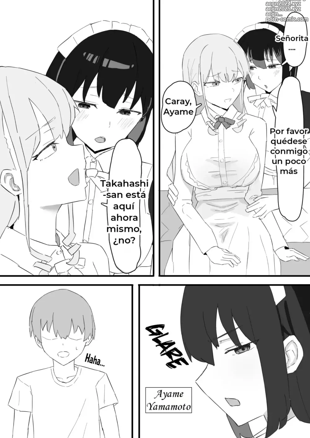 Page 4 of doujinshi La Historia sobre una Joven y su Sirvienta