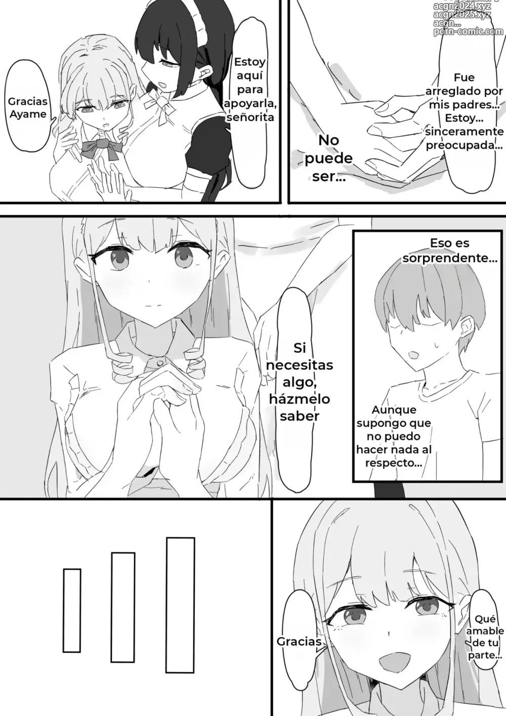 Page 6 of doujinshi La Historia sobre una Joven y su Sirvienta