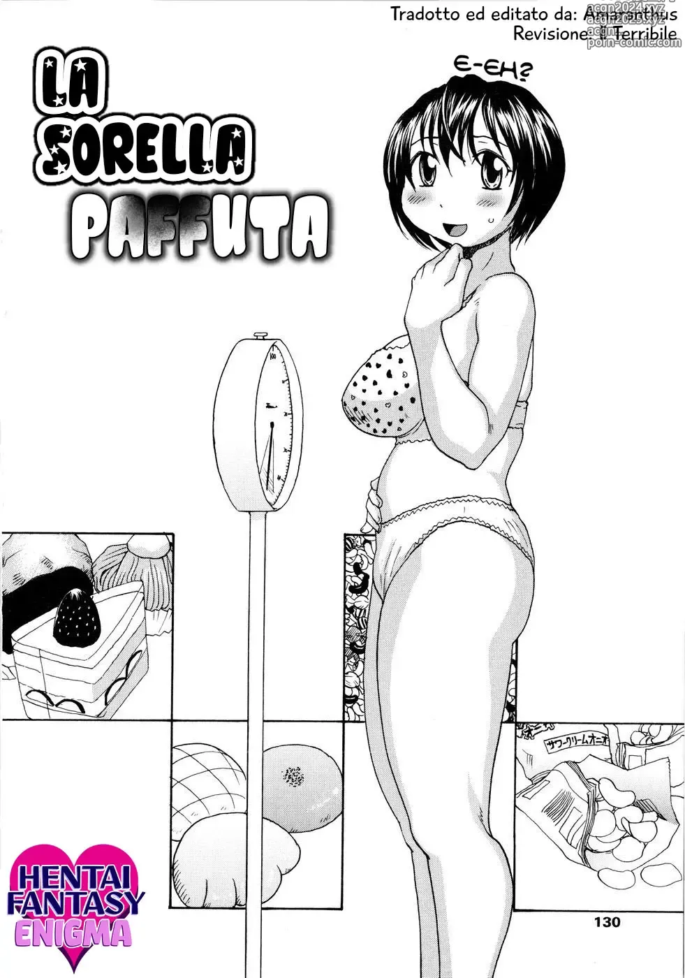 Page 1 of doujinshi La Sorella PaffutaRaTe - Oneechin - Pochanee