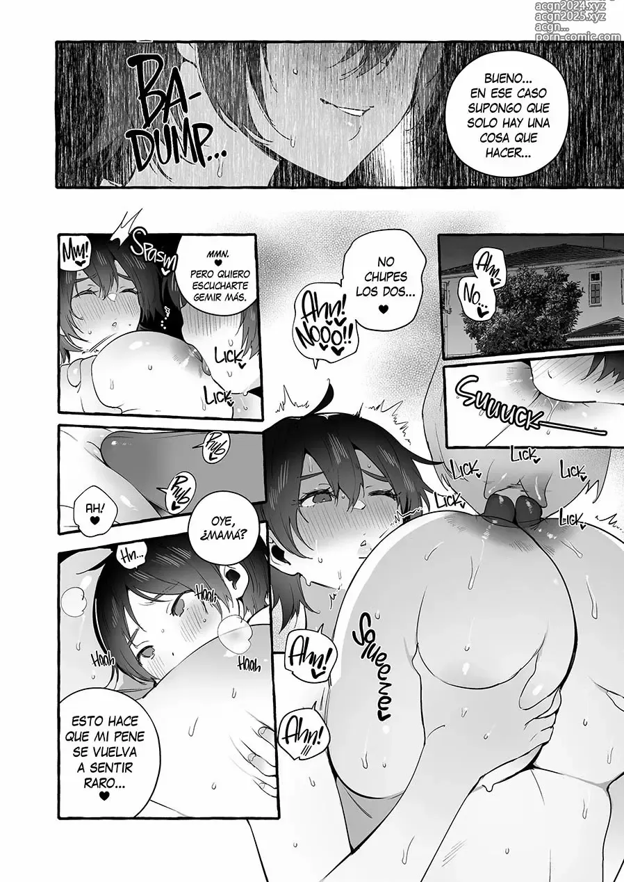 Page 21 of doujinshi Deka Tsuyo Mama wa Boku ni Amai. (decensored)