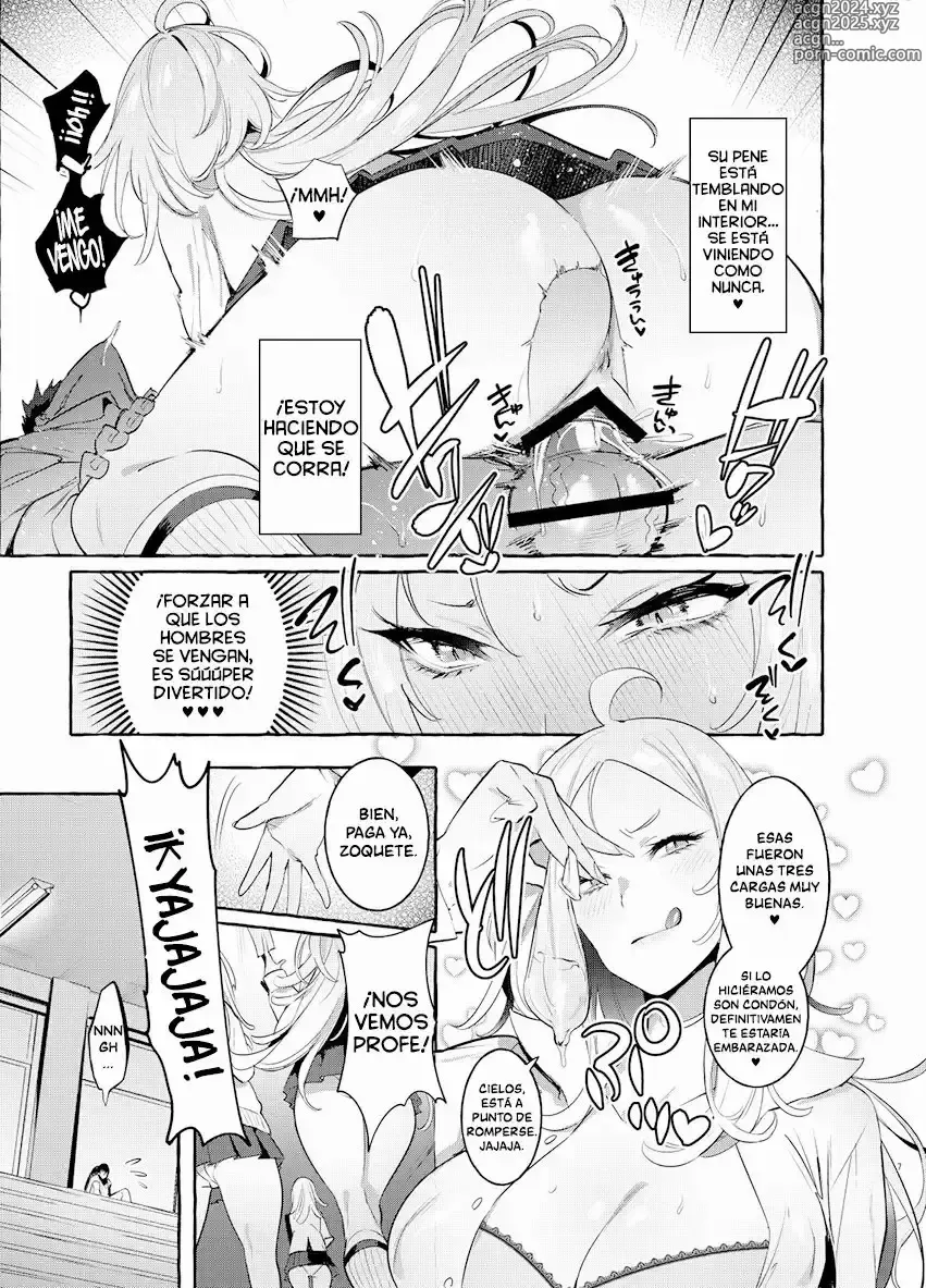 Page 8 of doujinshi Straight Girl Meets Futa