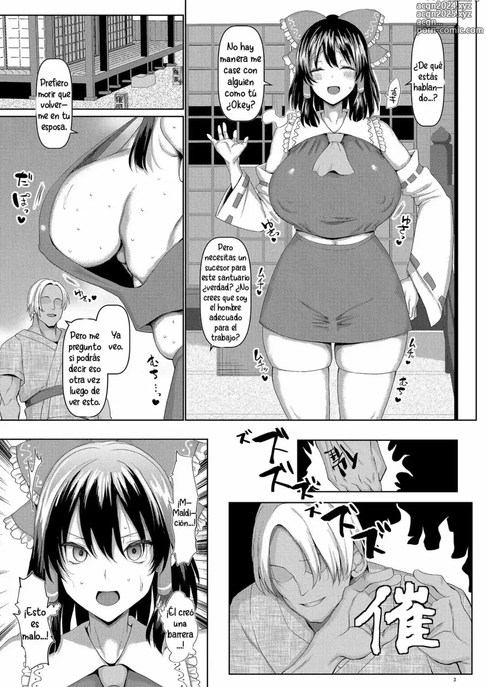 Page 4 of doujinshi Sennou Miko to Yotsugi o Tsukurou!