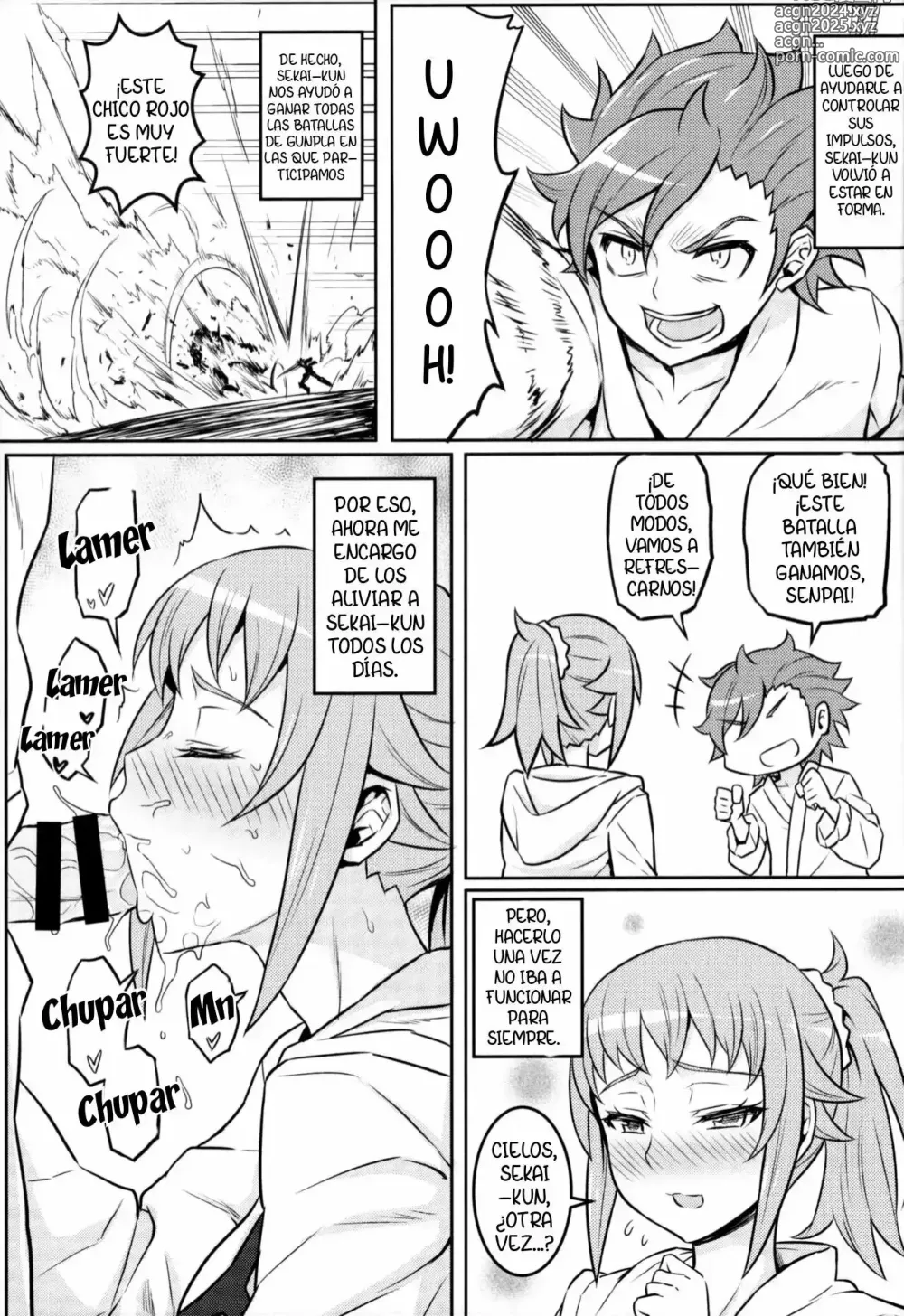 Page 10 of doujinshi Nayamashii Fighters