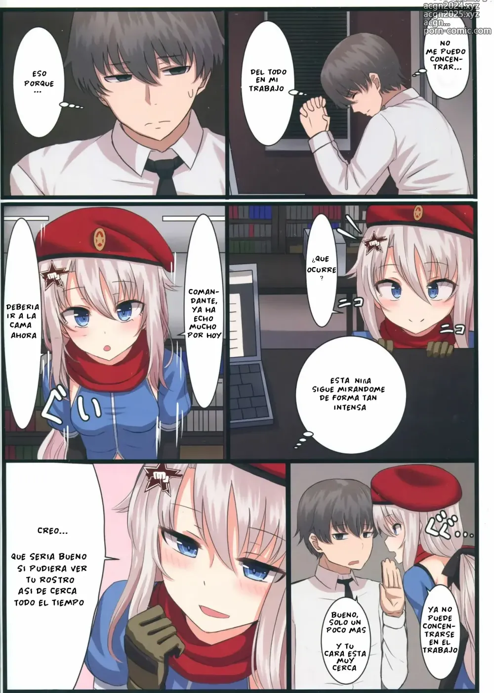 Page 3 of doujinshi ¡9A-91-chan Quiere hacer Cosas Sucias con el Comandante!