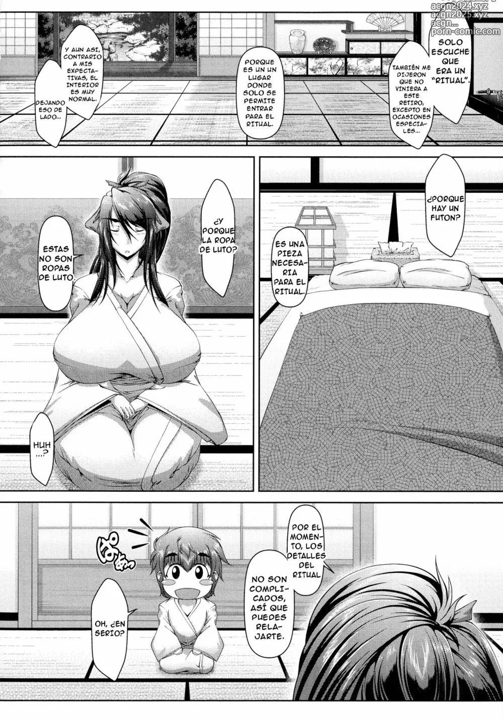 Page 2 of manga Oyako no Fudeoroshi