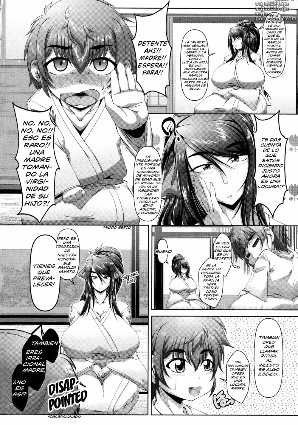 Page 4 of manga Oyako no Fudeoroshi