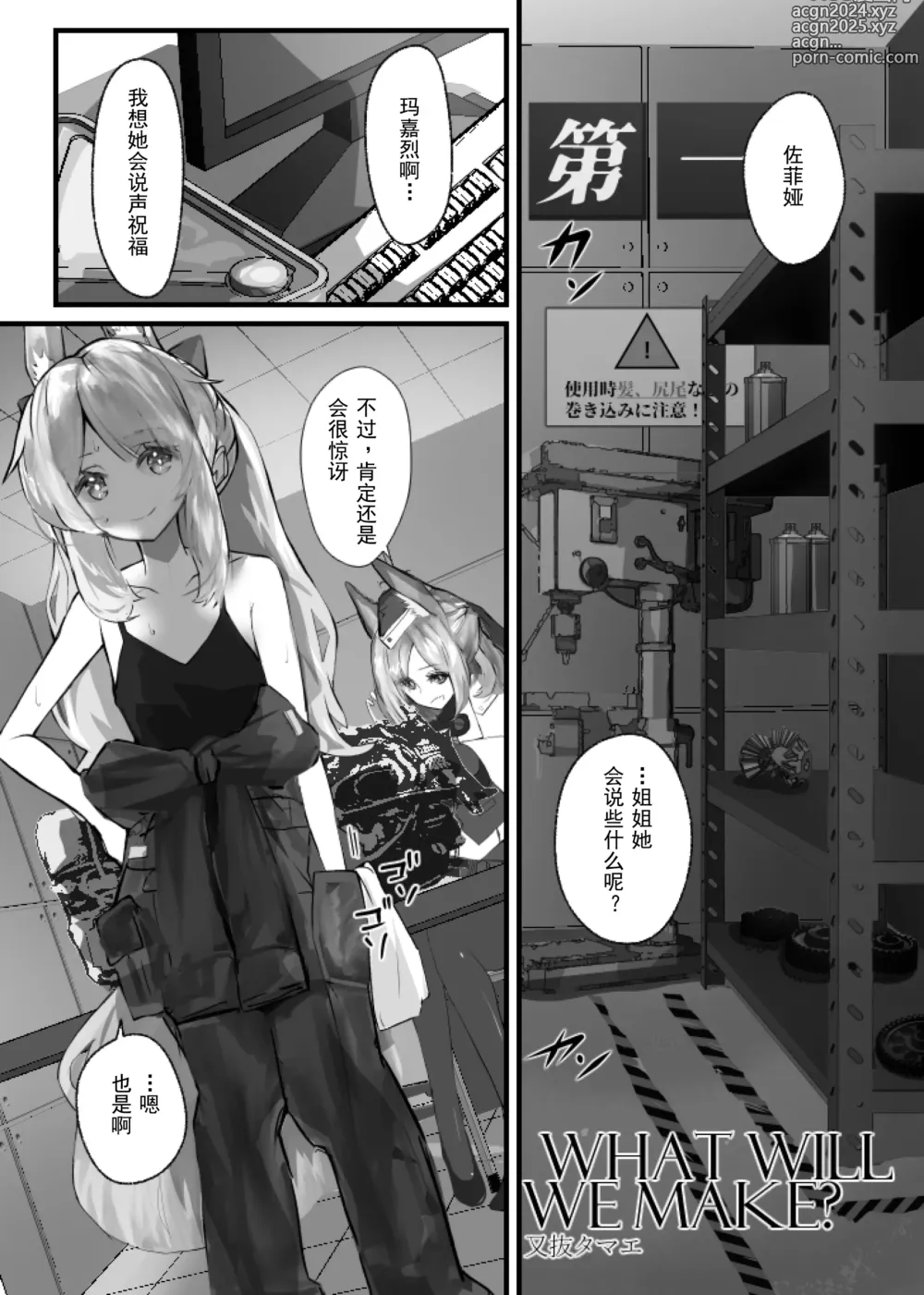 Page 29 of doujinshi Zofia x Maria + WHAT WILL WE MAKE?