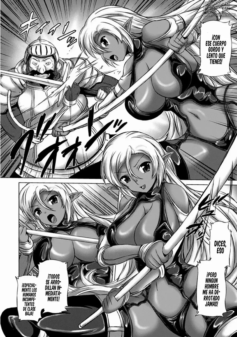 Page 4 of manga Dark Elf and the Restraining Collar