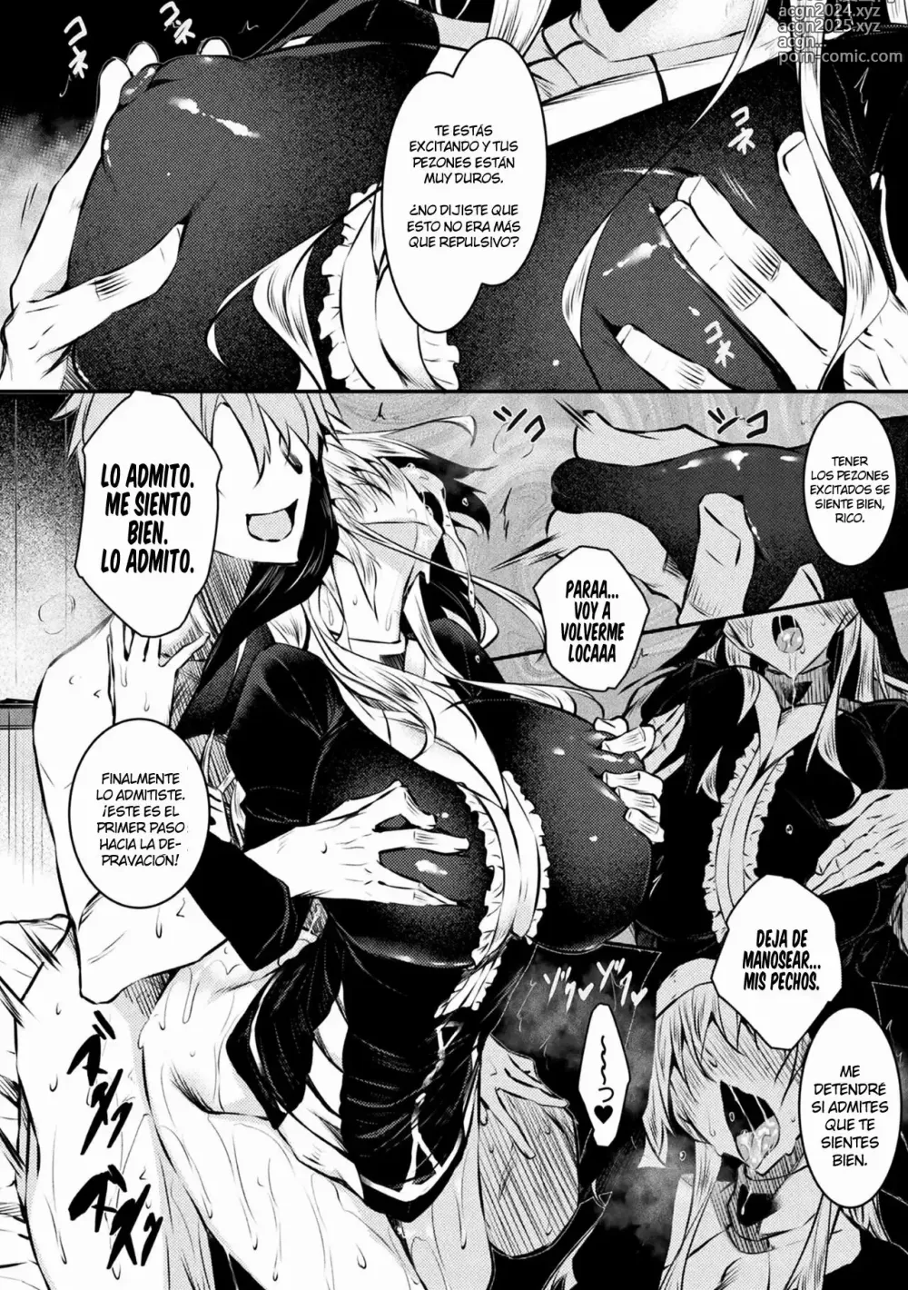 Page 12 of manga Fallen Holy Woman