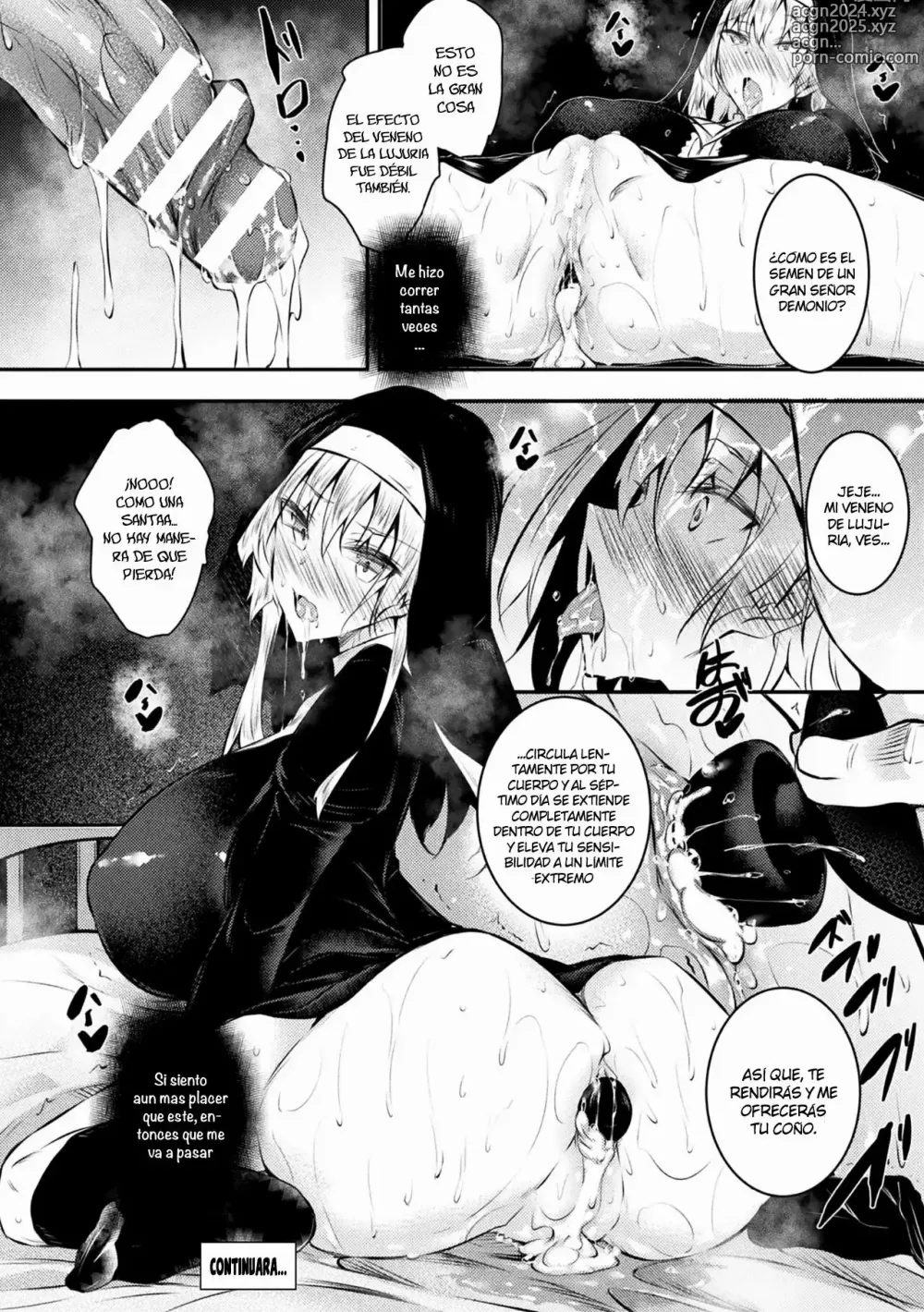 Page 16 of manga Fallen Holy Woman