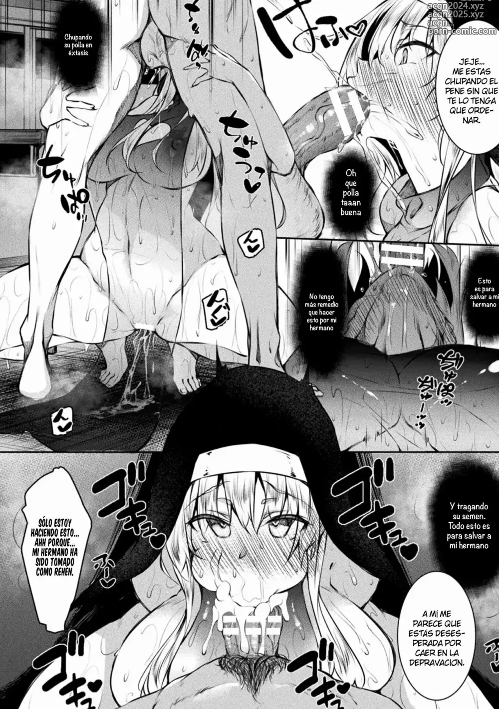 Page 20 of manga Fallen Holy Woman