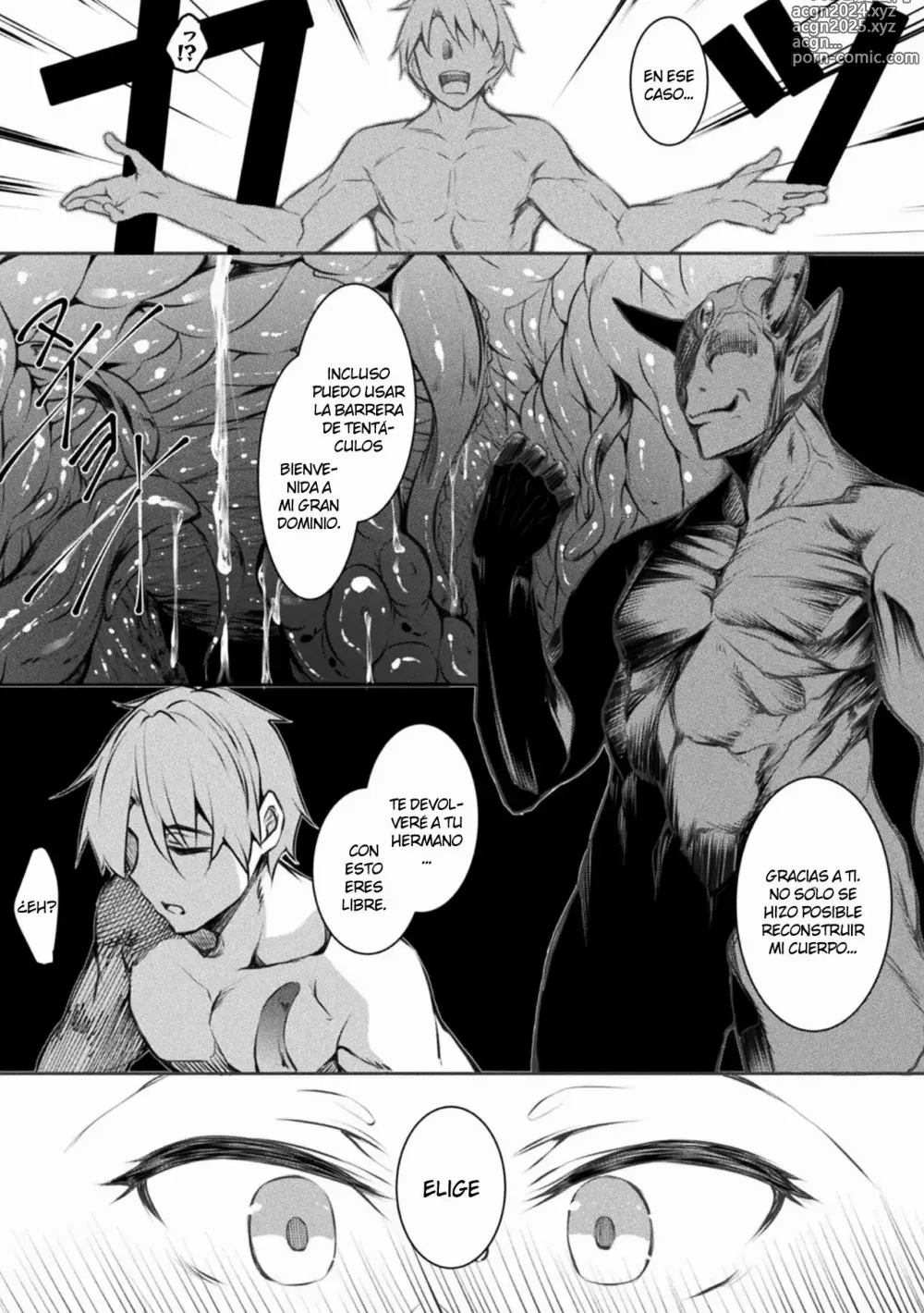 Page 21 of manga Fallen Holy Woman