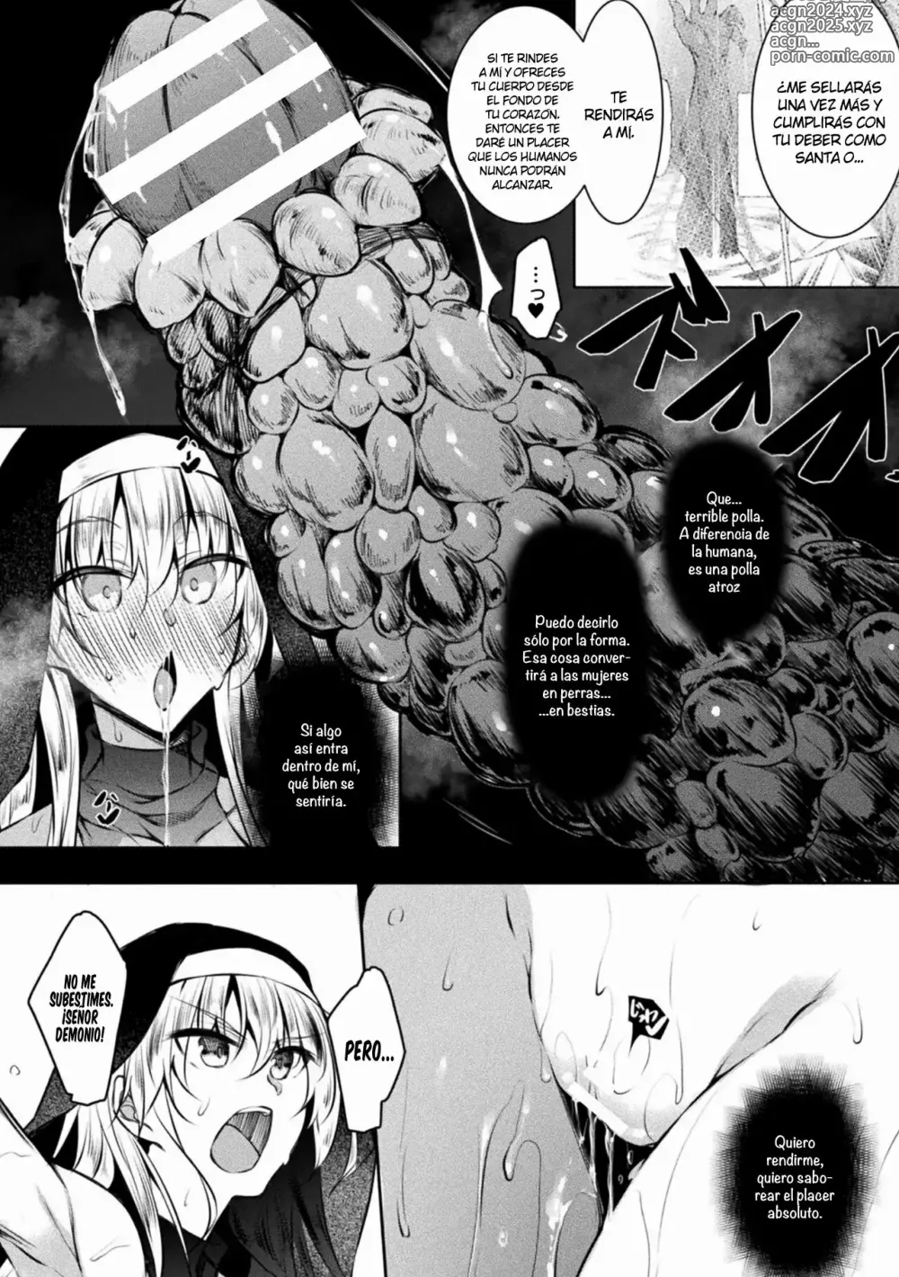 Page 22 of manga Fallen Holy Woman